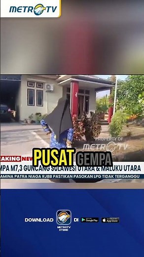 Gempa Halmahera Tengah Picu Kepanikan Warga #shorts