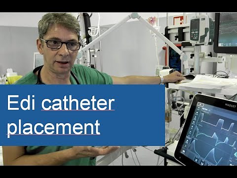 #3 of 9, Edi - vital sign, Edi catheter placement, bedside education with Dr Muttini