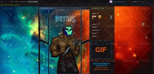 Rust Player | Animated Steam Artwork (Multiple Designs), DryreL