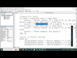 VBA Comparison logic If Then Else