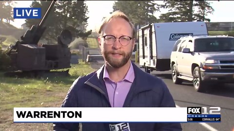 Oregon National Guard prepares for Portland deployment at Camp Rilea in Warrenton