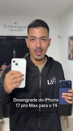 Downgrade do iPhone 17 Pro Max para o iPhone 14