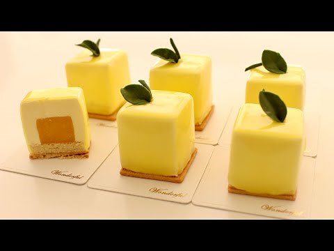 Lemon Mango Petit Gâteau | Step by Step Recipe 🍋