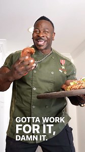 857K views · 33K reactions | WORK FOR IT DAMMIT! - Viral Chicharrón Recipe!! - With the squad @curlyfuq & @jbailey_justdoit - Now PUSH !! - Chicharrón Ingredients: Pork belly Baking soda Salt Pepper Water Oil Director.. follow dammit lol ( on my youtube) Let Him Cook!!  @realchefrush -  @seankennedytv - #reel #pork #chicharron #recipes #chefrush | Chef Andre Rush | Facebook