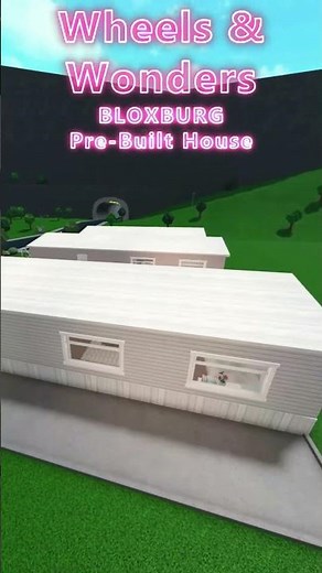 Bloxburg | Do you want your own Trailer Park? | Wheels and Wonders House Tour | #roblox #bloxburg