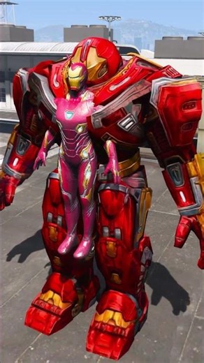 HULKBUSTER REVENGE FROM GOKU 😂 #gta #hulk #GOLDENFIGHTER