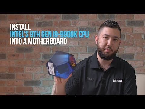 DIY - How to Install Intel's 9th Gen CPU into a Motherboard