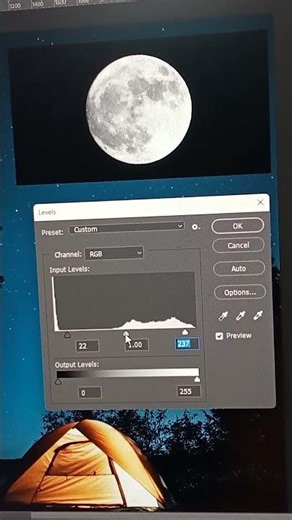 Day - 41 How to add Moon in Photoshop in Just Second ???#photoshop #tutorials