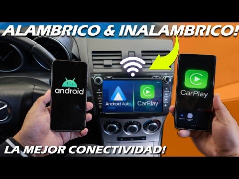 ¡Android Auto y CarPlay ALÁMBRICO e INALÁMBRICO en CUALQUIER AUTO! 🤯