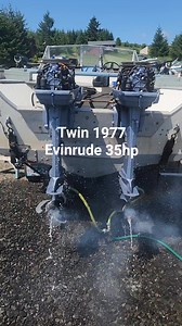 Twin 1977 Evinrude 35hp Outboard Madness #outboardmadness | Outboard Madness