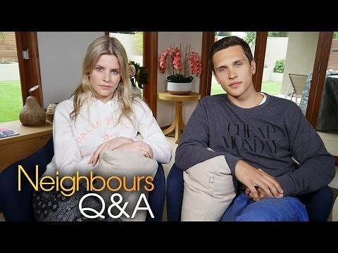 Neighbours Q&A - Jenna Rosenow (Amber Turner) & Harley Bonner (Josh Willis) - Part 2