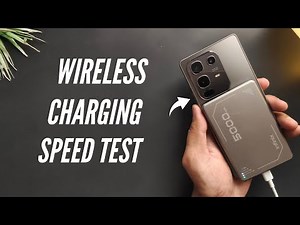 Infinix Note 50 Wireless Charging Speed Test With 5000mah Power Bank |