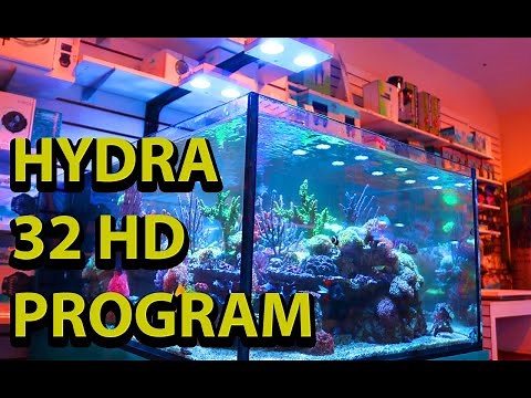 Aqua Illumination Hydra 32HD Program + Par Readings