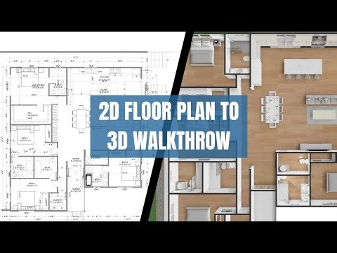 3D Walkthrough from Floor Plan | Real Estate Property Design with floorplanner.com