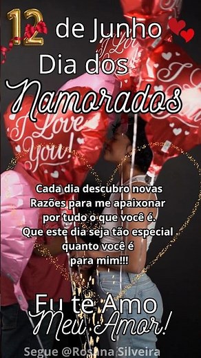 Mensagem para Dia dos Namorados ❤️ Feliz dia dos namorados 2025 - Homenagem para o dia dos namorados