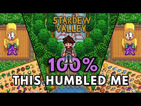 I Played 100% Of Stardew Valley. It Was Humbling