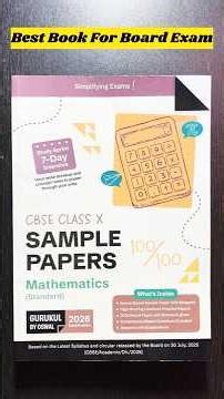 Gurukul By Oswal Maths Sample Papers for CBSE Class 10 Board Exam 2026 Oswal Sample Paper Bundles