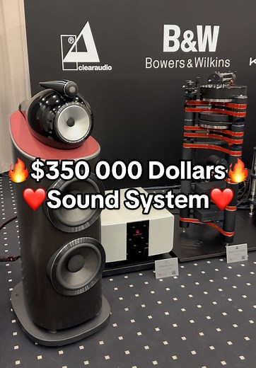🔥 $350k Stereo System ❤️ $70k B&W Abbey Road Limited Edition Audiophile HiEnd Speakers 🔊 #highend #hifi #audio #setup #hiend