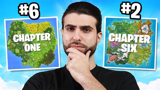 I Ranked EVERY Fortnite Chapter! #fortnite #sypherpk #ranking | SypherPK