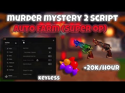 NEW 👀 MM2 Vertex Script ⚡ Fling + Kill all 🔒 Keyless 2026
