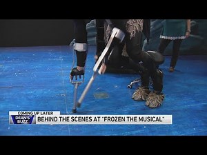 Behind-the-scenes at 'Frozen the Musical'