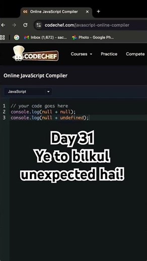 Day 31/50 99% JavaScript Developers Wrong Answer 😱 | JS Output #frontendcourse #jobinterview