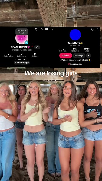 Team girls #foryoupageofficiall #tiktokviral #viralvideo #fyp #teamgirls