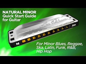 Lee Oskar QuickGuide - Natural Minor Harmonica For Guitar - Latin, Hip Hop, Reggae, Minor Blues