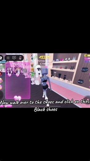 Shoe tutorial! #dtihacks #roblox #fashion