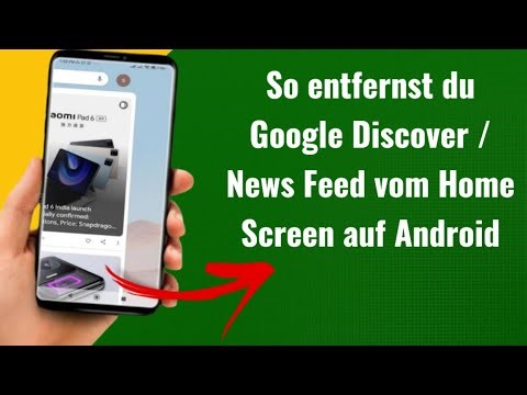 So entfernst du Google Discover / News Feed vom Home Screen auf Android | Deutsch