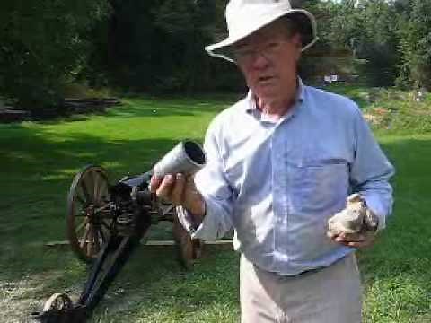 CANNON FIRING: Navy Breechloading Rifle