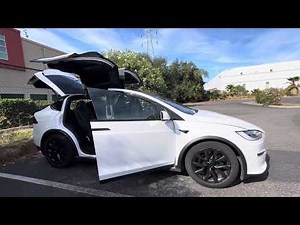 TESLA MODEL X REVIEW 1ST TIME DEMO DRIVER #teslamodelx #teslacar #electriccar #teslamodely #evcars