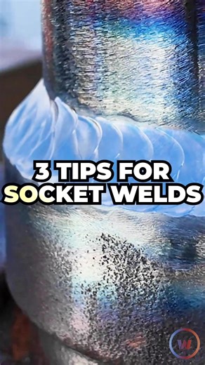 When welding out a socket weld, remember these three things. Leave your 1/8 inch gap for thermal expansion. Quarter out your welds to help avoid warpage. And make sure the weld has enough metal in it. Flush is good. Slightly convex is even better. What would you add? #SocketWeld #WeldingTips
