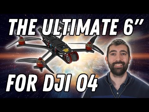 The Ultimate 6" FPV Frame for DJI O4 Pro: AOS 6