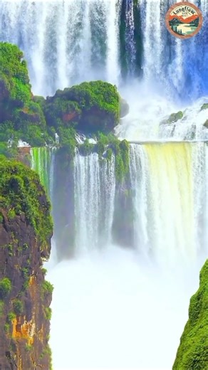 Waterfall Relaxation Sounds 🌿 Deep Calm Nature Music | Shorts #lunaflowsoulmusic #relaxationmusic