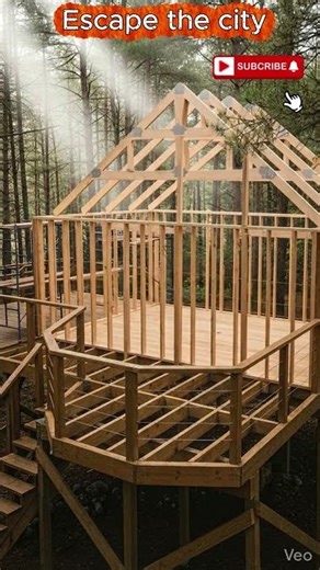 Turning a Forest Deck into a Peaceful Meditation Temple 🛠️🕉️