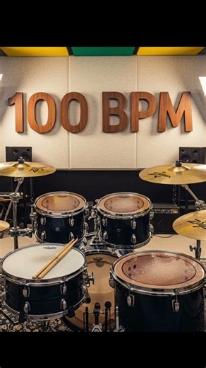 Drum Backing Track 100 BPM - Brazil Bossa Nova