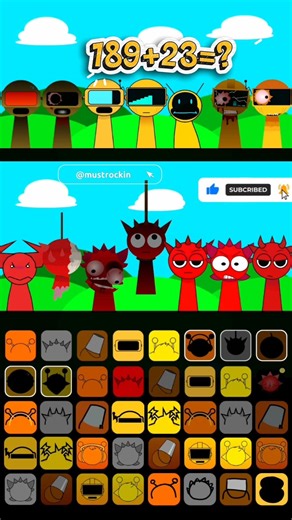 ​Solving the Mystery Math Equation with Raddy ❤ Gerald VS Raddy #incredibox #gaming #fypシ