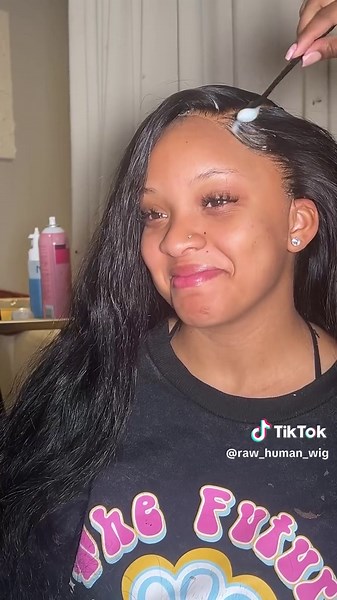 New skill 🔥🔥🔥 #closureinstall #closuresew #closuresewininstall #hairstylist #2x6closure #5x5closure #hairtutorial #hairfactory #wholesalehair #wholesalehairvendor