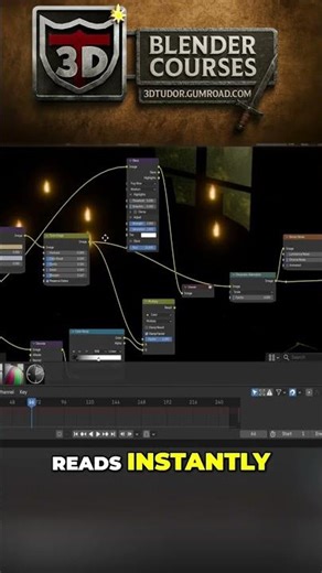 📖 Medieval Environment Storytelling in Blender