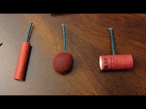 Vintage Firecracker Comparison