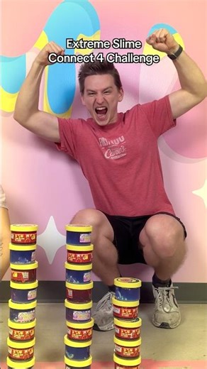Extreme Slime Connect 4 Challenge