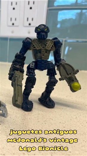 juguetes antiguos del mcdonald's edición bionicles 2007 #juguetes #toys #mcdonalds #bionicle