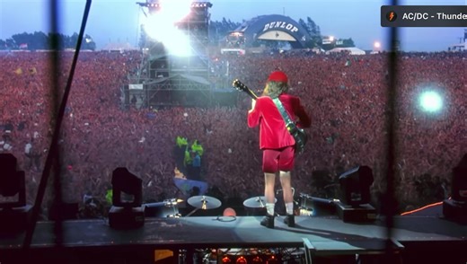Experience Thunderstruck Live: AC/DC's Electrifying Performance