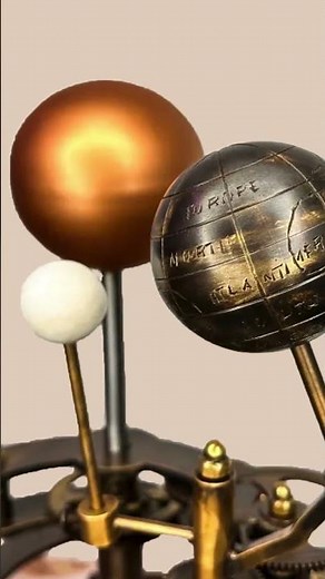 Mesmerizing Orrery in Motion | Handcrafted Solar System Model Explained