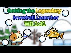 Getting the Legendary Snowball Launcher in Gimkit Snowy Survival! [WR 1:41]