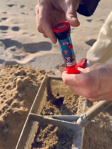 Exciting Beach Treasure Hunt with Metal Detector