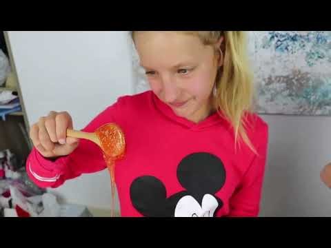 SIS vs BRO! 3 Colors of Glue Slime Challenge!!!