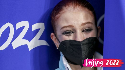 Russian figure skater's angry tirade after claiming silver medal
