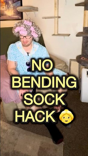 How Seniors Can Take Off Socks Without Bending | Spoon & Pillowcase Hack 👵